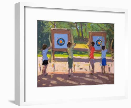 Young Archers, 2012-Andrew Macara-Framed Giclee Print