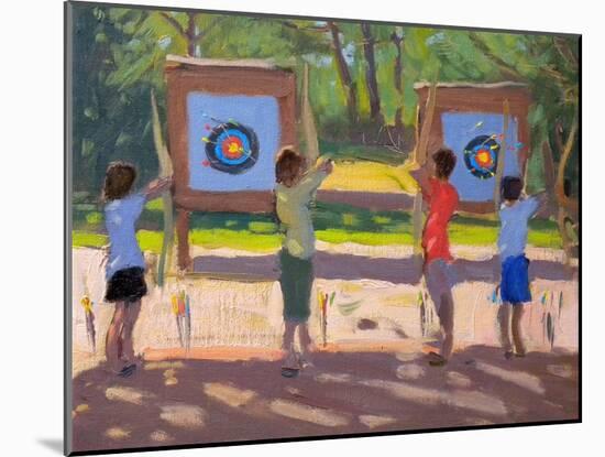 Young Archers, 2012-Andrew Macara-Mounted Giclee Print