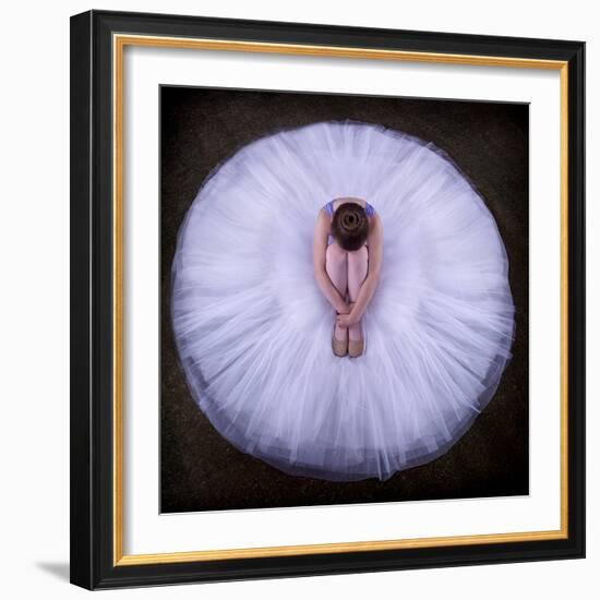 Young Ballerina-Pauline Pentony Ba-Framed Photographic Print