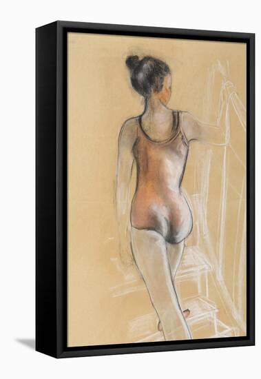 Young Ballerina-Susan Adams-Framed Premier Image Canvas