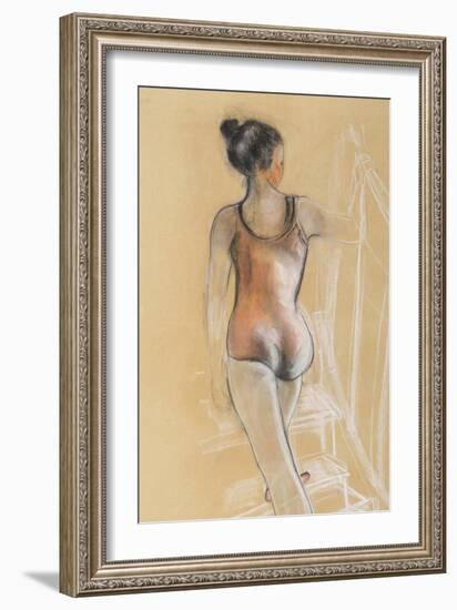 Young Ballerina-Susan Adams-Framed Giclee Print