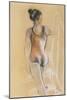 Young Ballerina-Susan Adams-Mounted Giclee Print