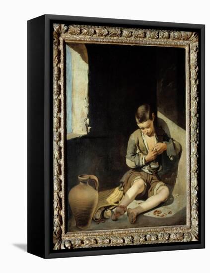 Young Beggar Painting by Bartolome Murillo (1618-1682) 17Th Century Sun. 1,34X1 M-Bartolome Esteban Murillo-Framed Premier Image Canvas