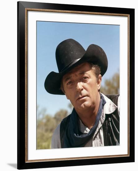 Young Billy Young by Burt Kennedy, based on a novel by Heck Allen, with Robert Mitchum, 1969 (photo-null-Framed Photo