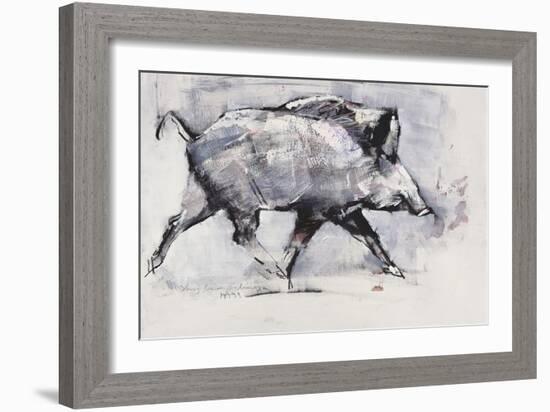 Young Boar, Bialowieza, Poland-Mark Adlington-Framed Giclee Print