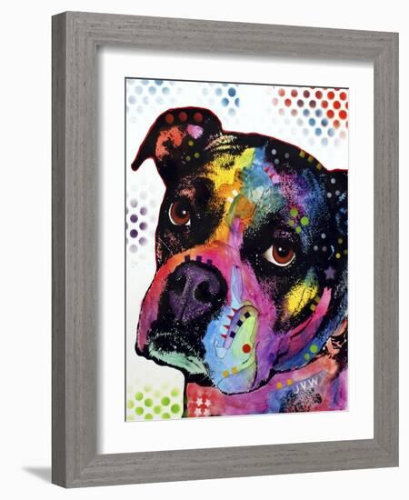 Young Boxer-Dean Russo-Framed Giclee Print