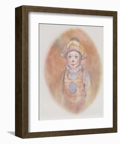 Young Boy Clown-Philippe Alfieri-Framed Collectable Print