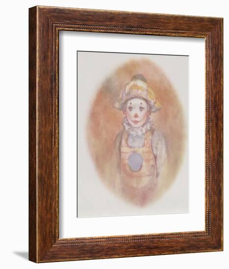 Young Boy Clown-Philippe Alfieri-Framed Collectable Print