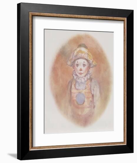 Young Boy Clown-Philippe Alfieri-Framed Collectable Print