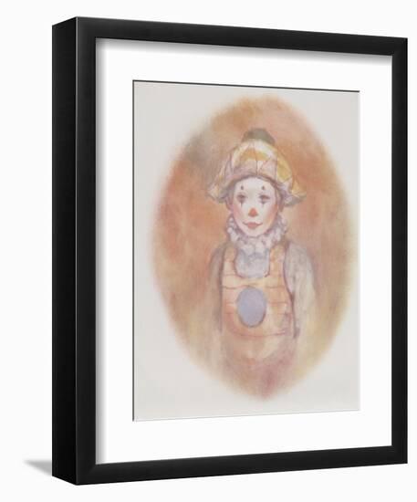 Young Boy Clown-Philippe Alfieri-Framed Collectable Print