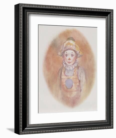 Young Boy Clown-Philippe Alfieri-Framed Collectable Print