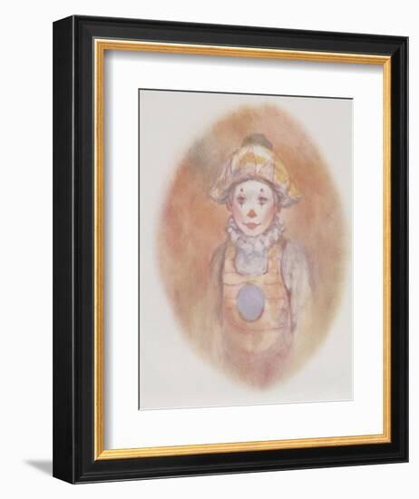 Young Boy Clown-Philippe Alfieri-Framed Collectable Print