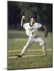 Young Boy Pitching During a Little League Baseball Games-null-Mounted Photographic Print