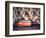 Young Boy Plays in a Cardboard Rocketship, Ca. 1956-null-Framed Photographic Print