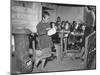 Young Boy Reading Allowed to the Class-null-Mounted Photographic Print