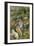 Young Boy with His Dog by a Brook, 1890-Pierre-Auguste Renoir-Framed Giclee Print