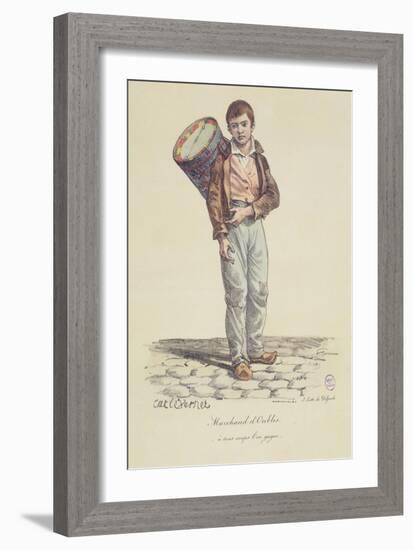 Young Boy-Antoine Charles Horace Vernet-Framed Giclee Print