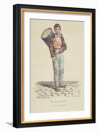 Young Boy-Antoine Charles Horace Vernet-Framed Giclee Print