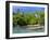 Young Boys Fishing in the Marovo Lagoon, Solomon Islands, Pacific-Michael Runkel-Framed Photographic Print