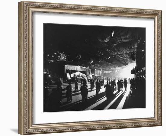 Young Britons at Hammersmith Palais, Popular London Dance Hall-Ralph Crane-Framed Photographic Print