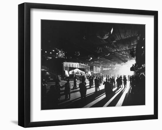 Young Britons at Hammersmith Palais, Popular London Dance Hall-Ralph Crane-Framed Photographic Print