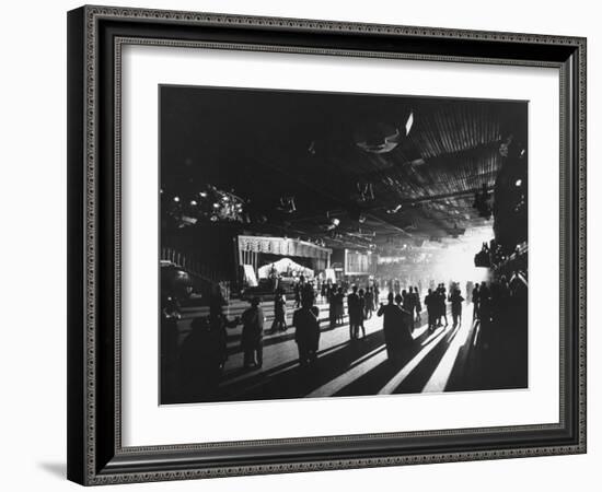 Young Britons at Hammersmith Palais, Popular London Dance Hall-Ralph Crane-Framed Photographic Print