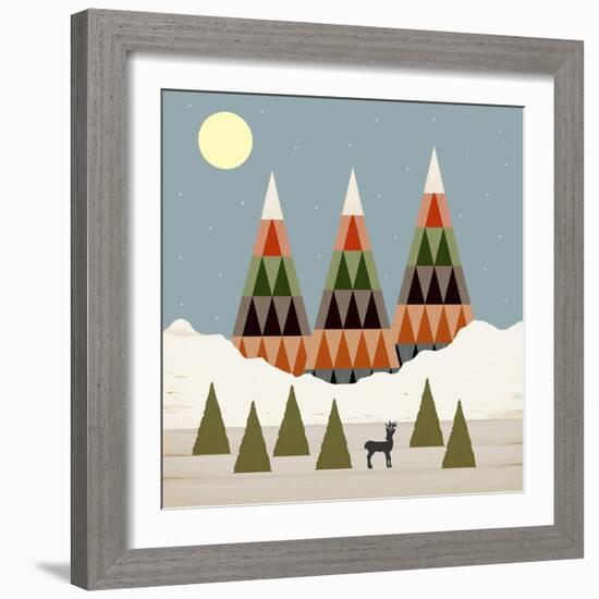 Young Buck-Tammy Kushnir-Framed Giclee Print