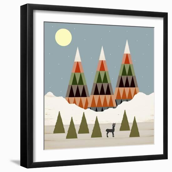 Young Buck-Tammy Kushnir-Framed Giclee Print