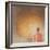 Young Buddhist Monk and Gong, Bhutan, 2010-Lincoln Seligman-Framed Giclee Print