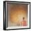 Young Buddhist Monk and Gong, Bhutan, 2010-Lincoln Seligman-Framed Giclee Print