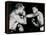 Young Cassius Clay Scores with a Left Against the Veteran Archie Moore in the First Round of the?-American Photographer-Framed Premier Image Canvas