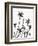 Young Coneflowers I-Jacob Green-Framed Premium Giclee Print