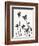 Young Coneflowers II-Jacob Green-Framed Premium Giclee Print