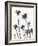 Young Coneflowers II-Jacob Green-Framed Art Print