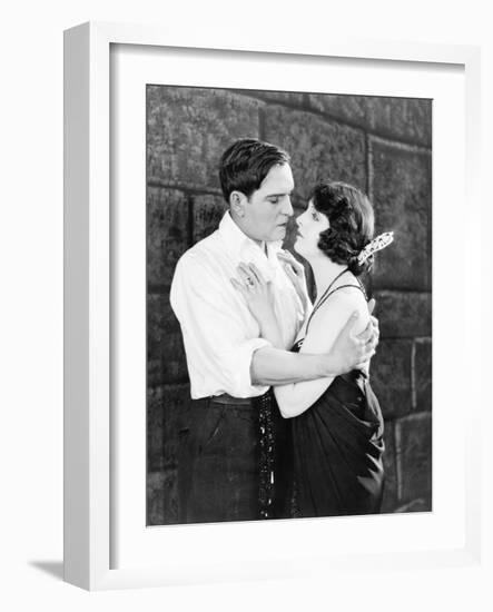 Young Couple Embracing Each Other-null-Framed Photo