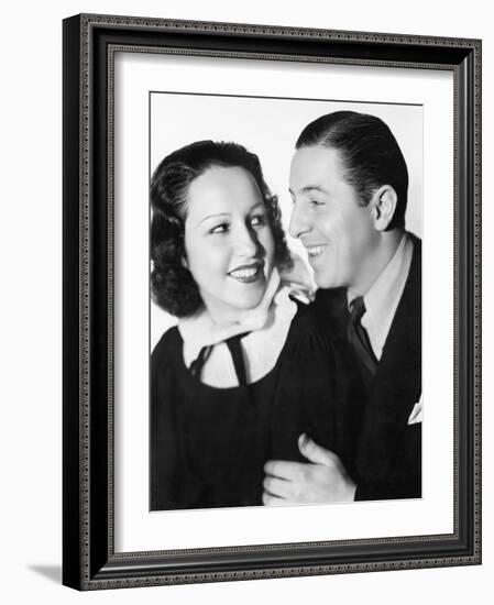 Young Couple Looking Lovingly at Each Other-null-Framed Photo