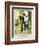 Young Couple Observed-René Vincent-Framed Art Print