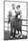 Young Couple Portrait on Boardwalk, Ca. 1929-null-Mounted Photographic Print