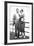 Young Couple Portrait on Boardwalk, Ca. 1929-null-Framed Photographic Print