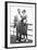 Young Couple Portrait on Boardwalk, Ca. 1929-null-Framed Photographic Print