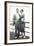 Young Couple Portrait on Boardwalk, Ca. 1929-null-Framed Photographic Print