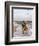 Young Couple Walking on the Beach-Bill Bachmann-Framed Photographic Print