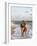 Young Couple Walking on the Beach-Bill Bachmann-Framed Photographic Print