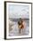 Young Couple Walking on the Beach-Bill Bachmann-Framed Photographic Print