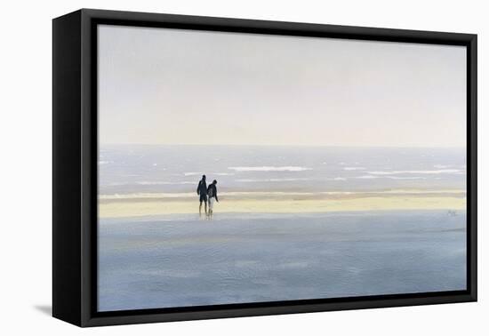 Young Couple-Mark Van Crombrugge-Framed Stretched Canvas