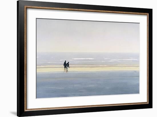 Young Couple-Mark Van Crombrugge-Framed Art Print