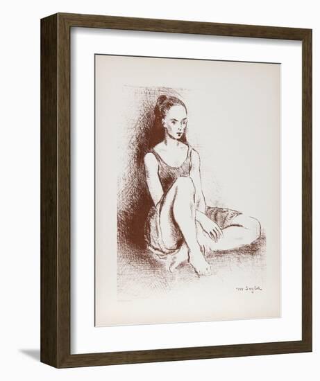 Young Dancer-Moses Soyer-Framed Collectable Print