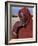 Young Datoga Man Tends His Family's Livestock on Plains East of Lake Manyara in Northern Tanzania-Nigel Pavitt-Framed Photographic Print