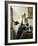 Young Dutch Woman with a Water Pitcher-Johannes Vermeer-Framed Giclee Print