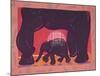 Young Elephant-Gerry Baptist-Mounted Art Print